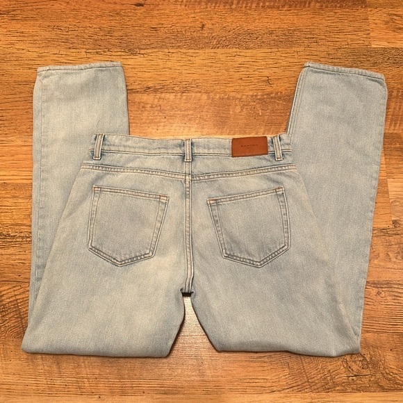 Sandro Light Wash High Rise Denim Jeans GG - Picture 2 of 3